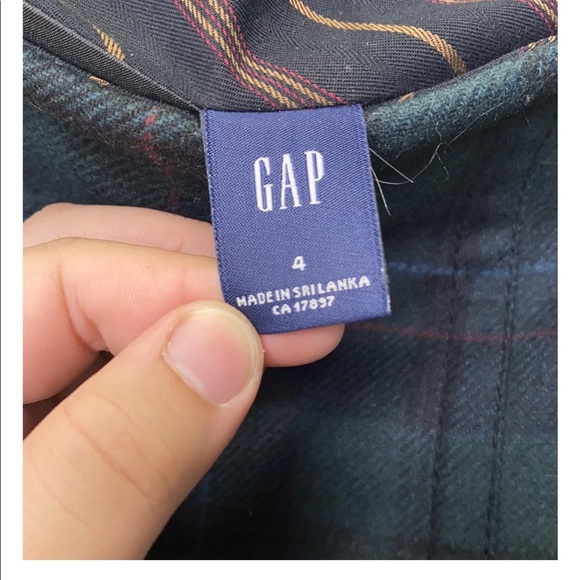 Gap Plaid Pleated Skirt - Picture 3 of 3